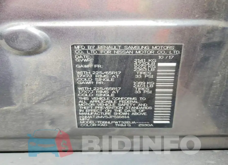 KNMAT2MV5JP516814 Photo# 14