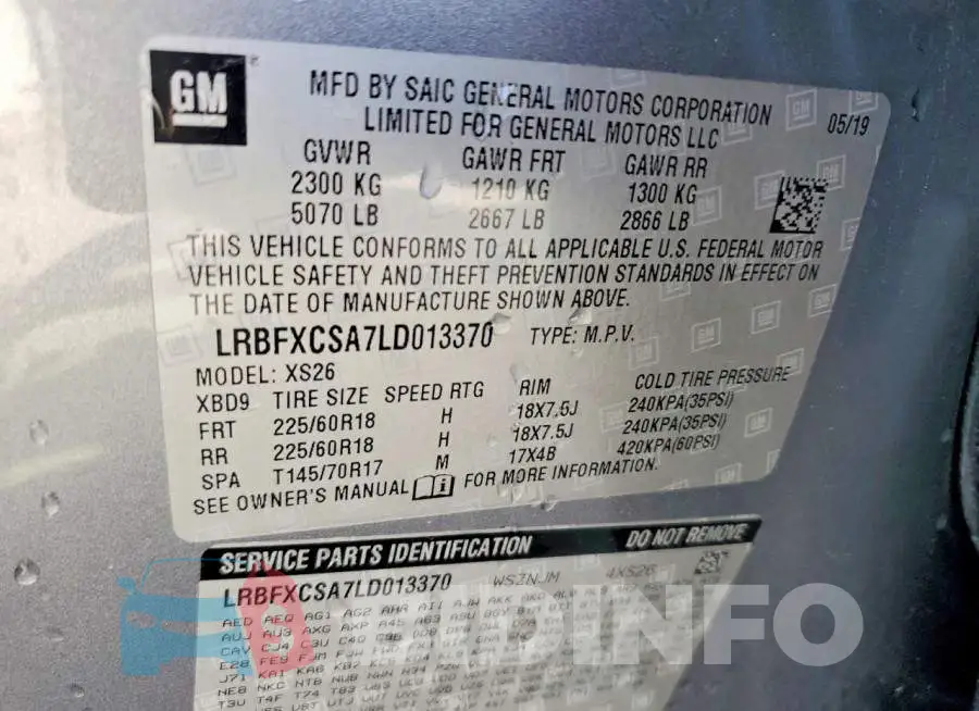 LRBFXCSA7LD013370 Photo# 13