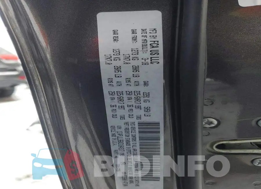 1C4PJLLB6KD184317 Photo# 12