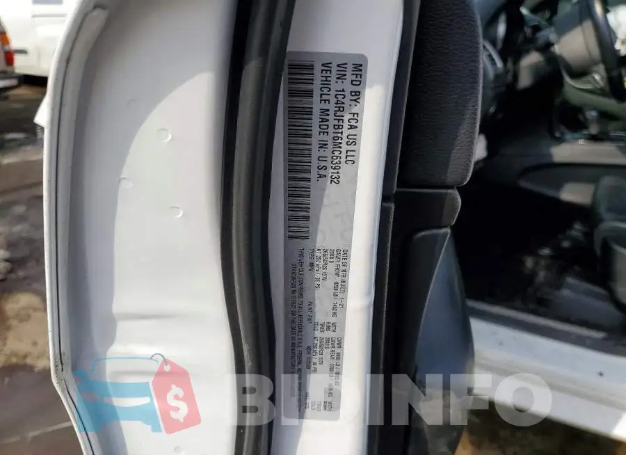 1C4RJFBT6MC639132 Photo# 13