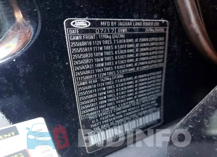 SALYL2RX2JA710818 Photo# 13