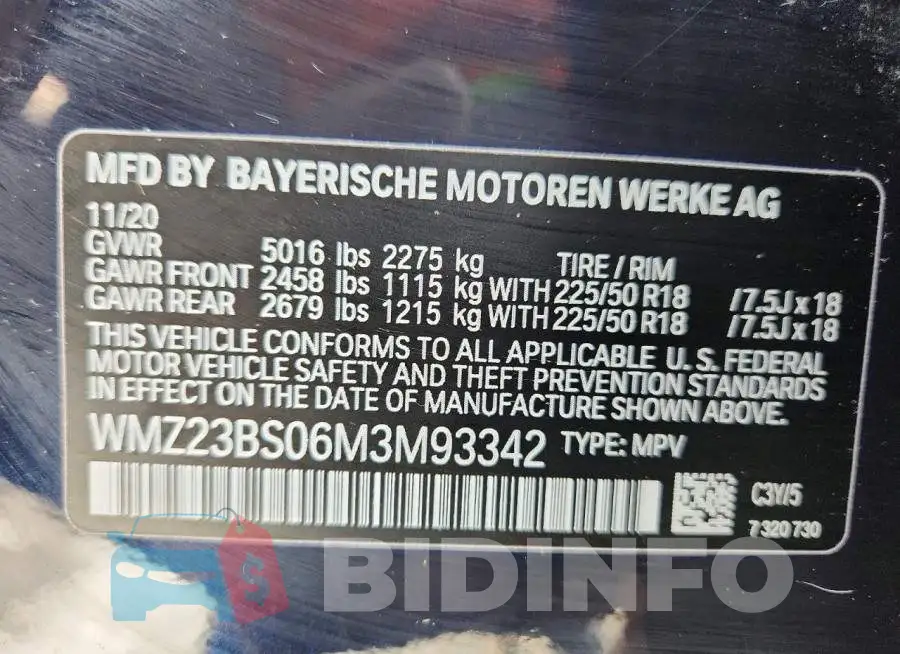 WMZ23BS06M3M93342 Photo# 13