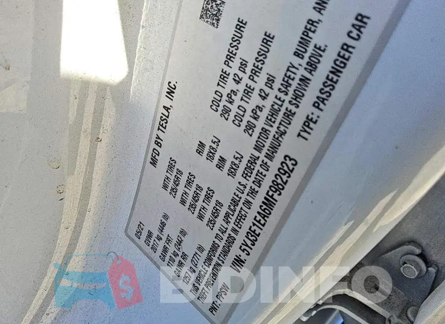 5YJ3E1EA6MF982923 Photo# 12