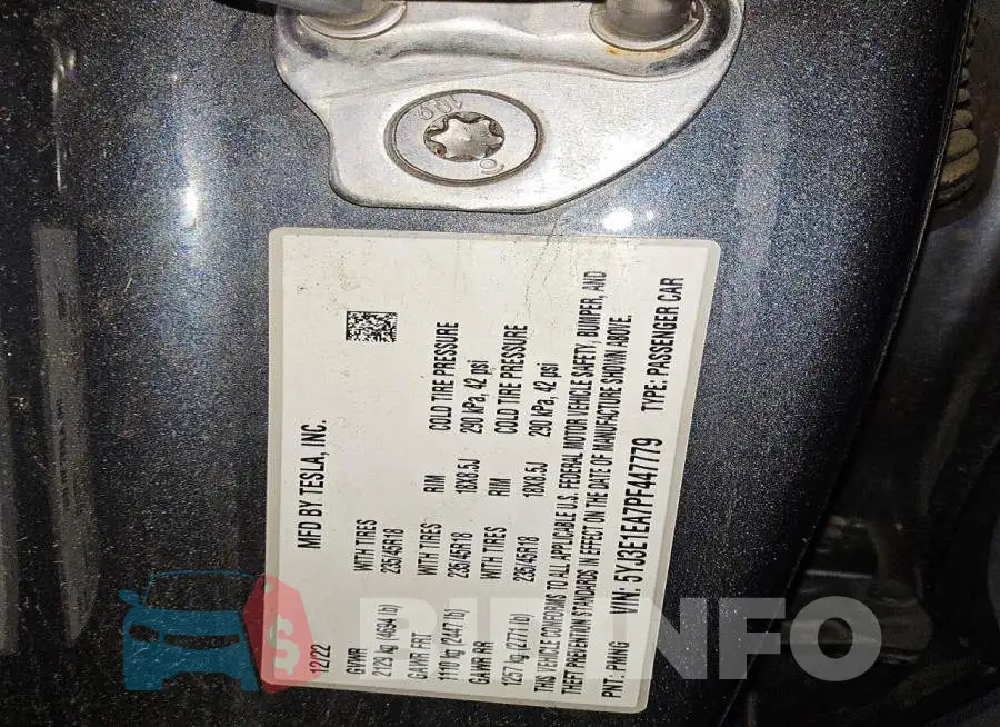 5YJ3E1EA7PF447779 Photo# 12