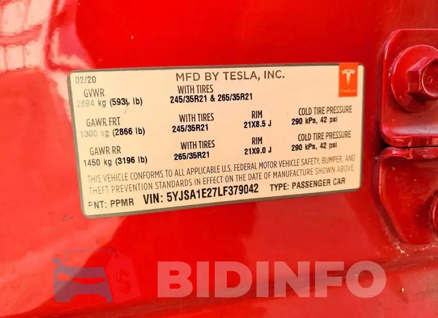 5YJSA1E27LF379042 Photo# 12