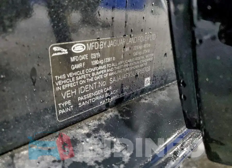 SAJAJ4FX3LCP55709 Photo# 12