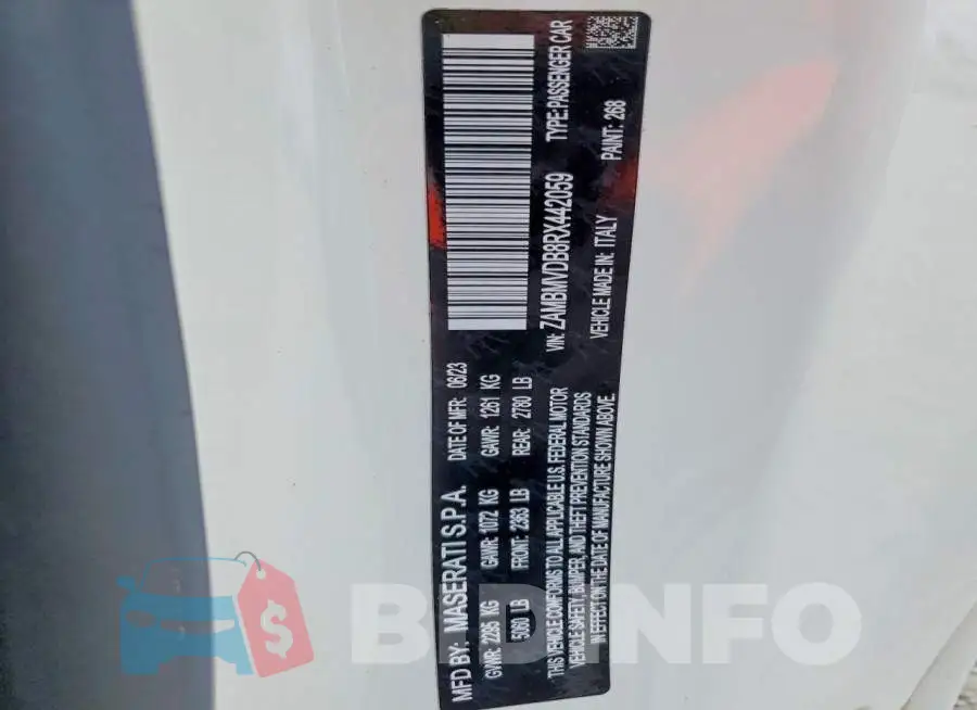 ZAMBMVDB8RX442059 Photo# 12