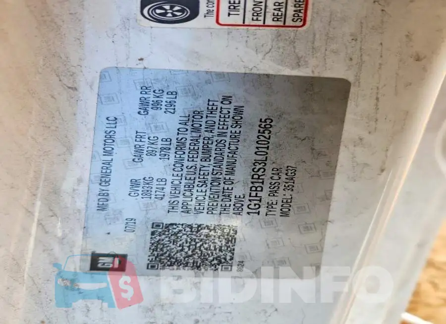 1G1FB1RS3L0102565 Photo# 13