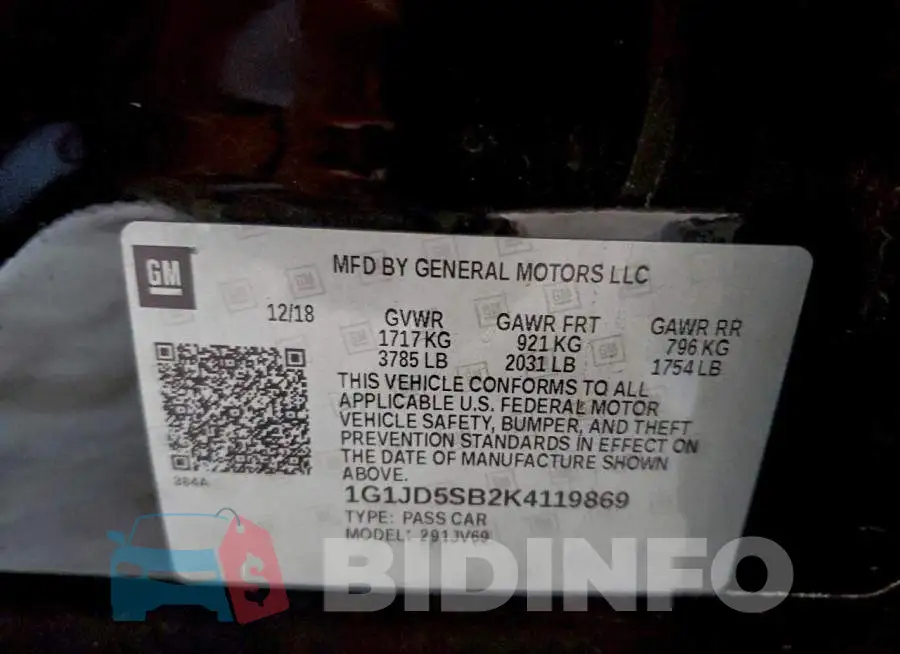 1G1JD5SB2K4119869 Photo# 12