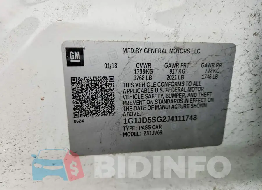1G1JD5SG2J4111748 Photo# 13