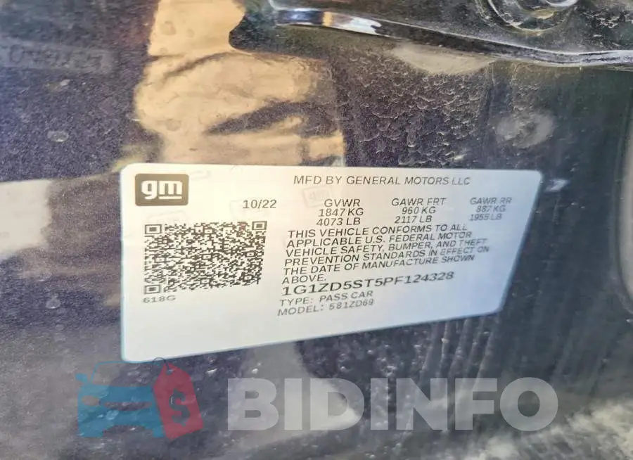 1G1ZD5ST5PF124328 Photo# 12