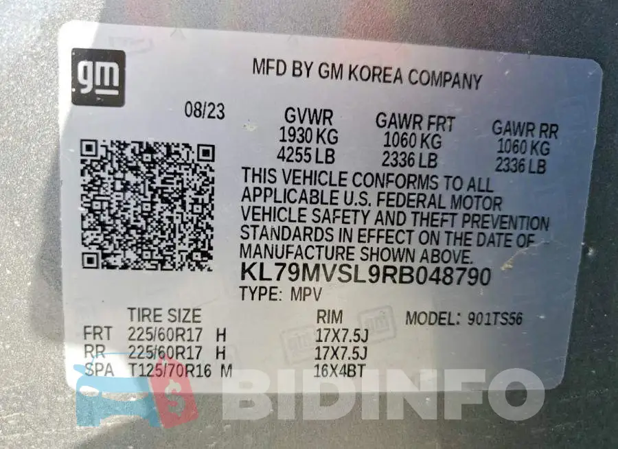 KL79MVSL9RB048790 Photo# 13