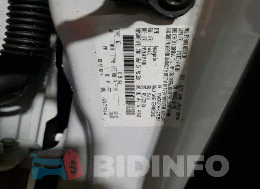 1FADP3E26HL277261 Photo# 12