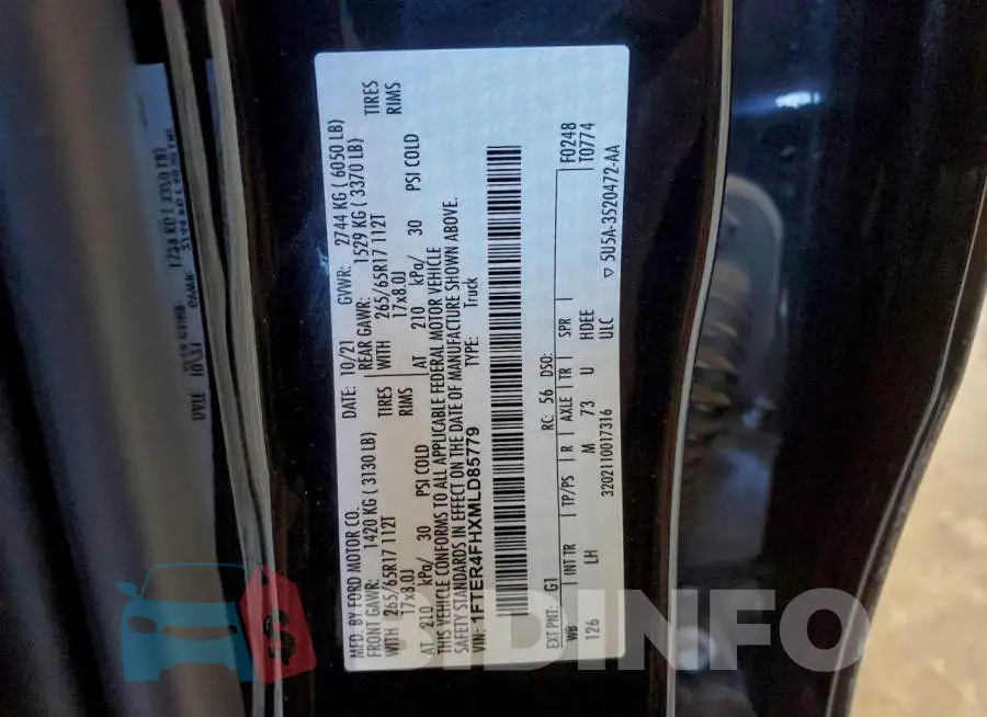 1FTER4FHXMLD85779 Photo# 12