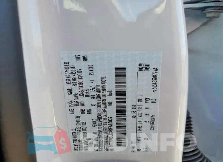 1FTFW3LD3RFA85032 Photo# 13