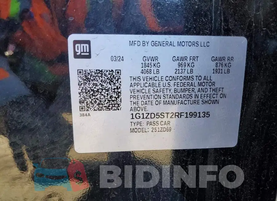 1G1ZD5ST2RF199135 Photo# 12