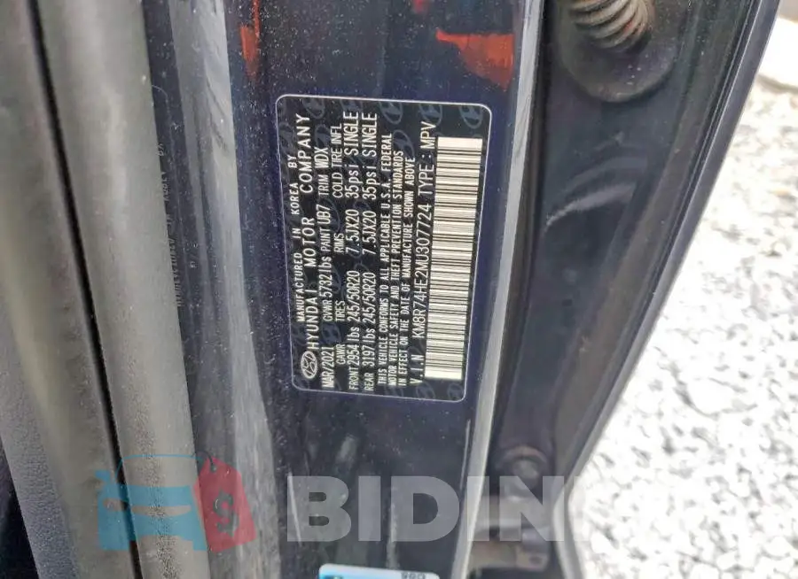 KM8R74HE2MU307724 Photo# 12