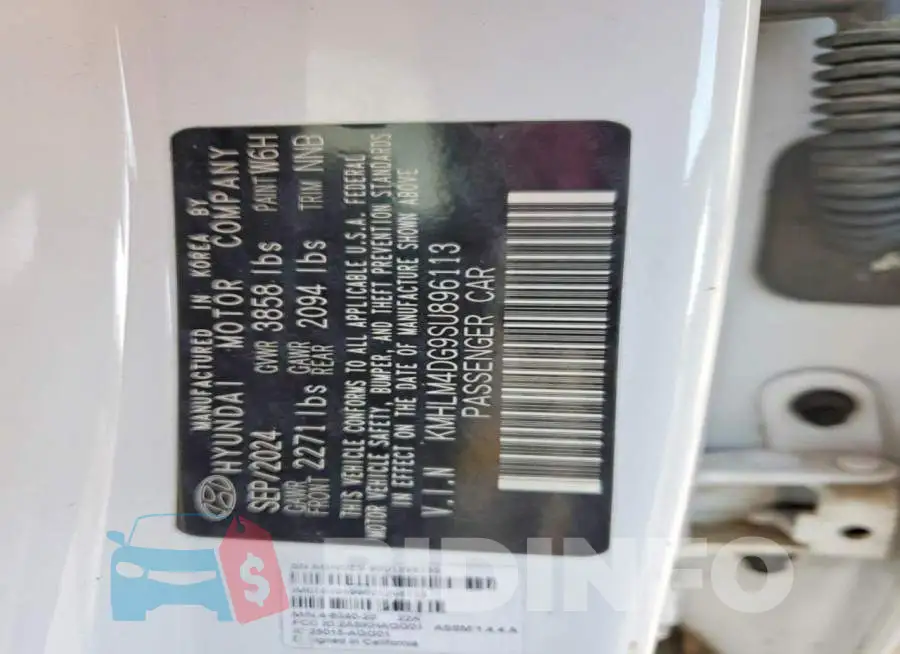 KMHLM4DG9SU896113 Photo# 12