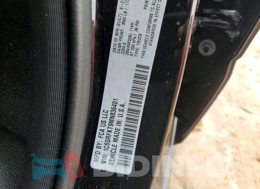 1C6SRFKT9MN836401 Photo# 12