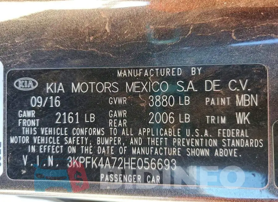 3KPFK4A72HE056693 Photo# 12