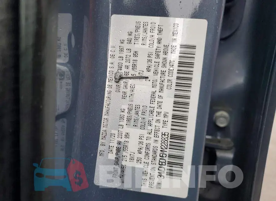 3MVDMBDM5MM228835 Photo# 13