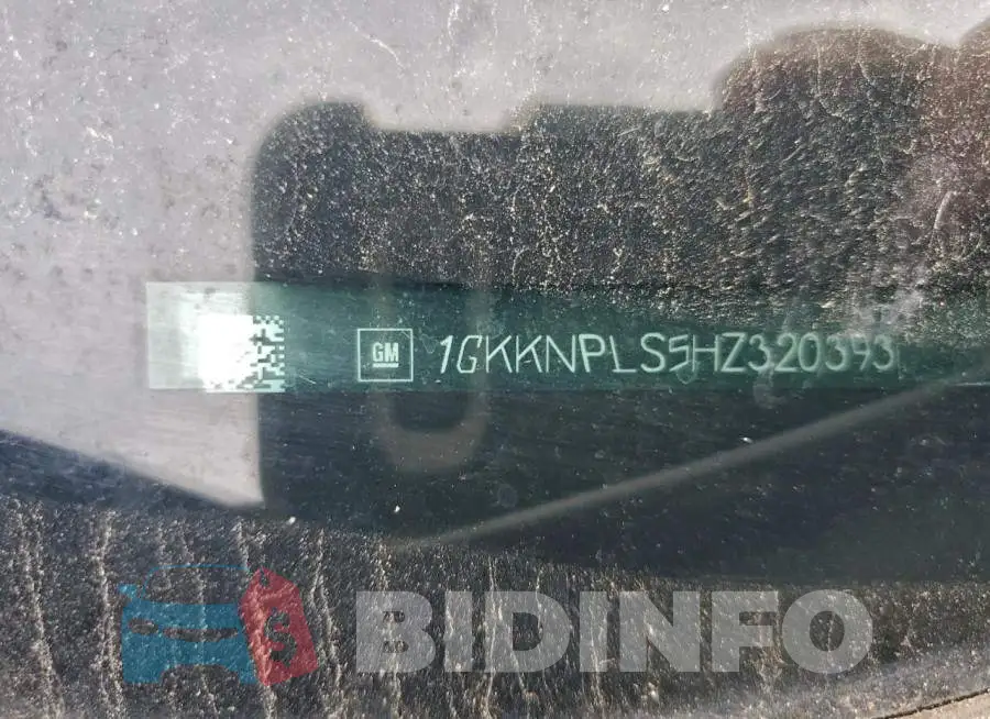 1GKKNPLS5HZ320393 Photo# 12