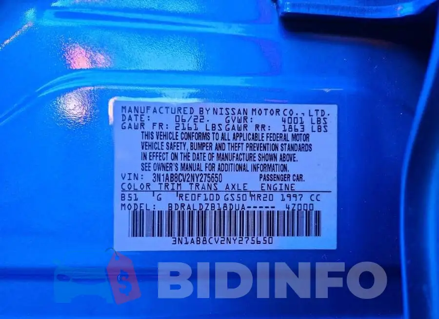 3N1AB8CV2NY275650 Photo# 12