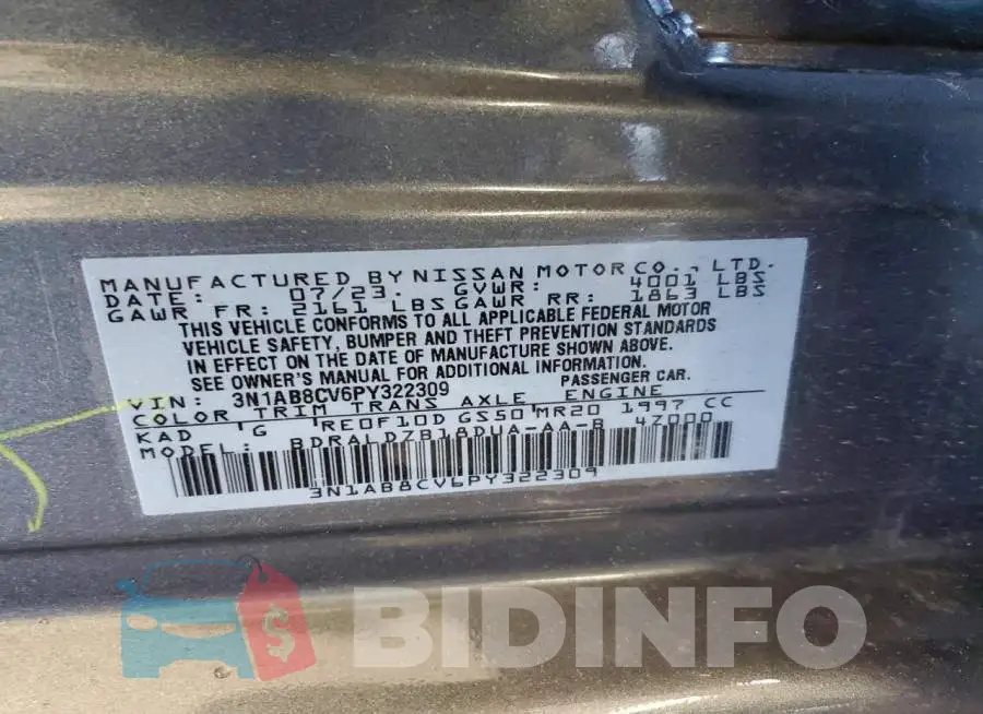3N1AB8CV6PY322309 Photo# 13