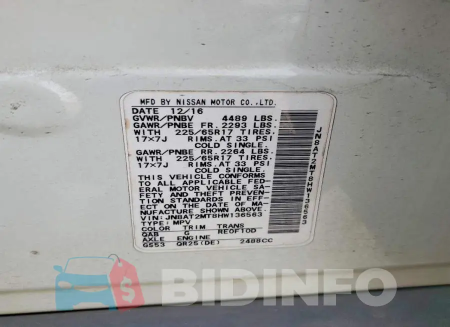 JN8AT2MT8HW136563 Photo# 14