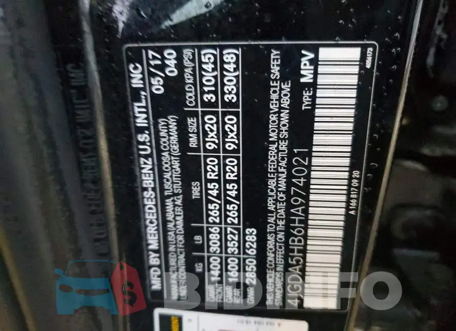 4JGDA5HB6HA974021 Photo# 12