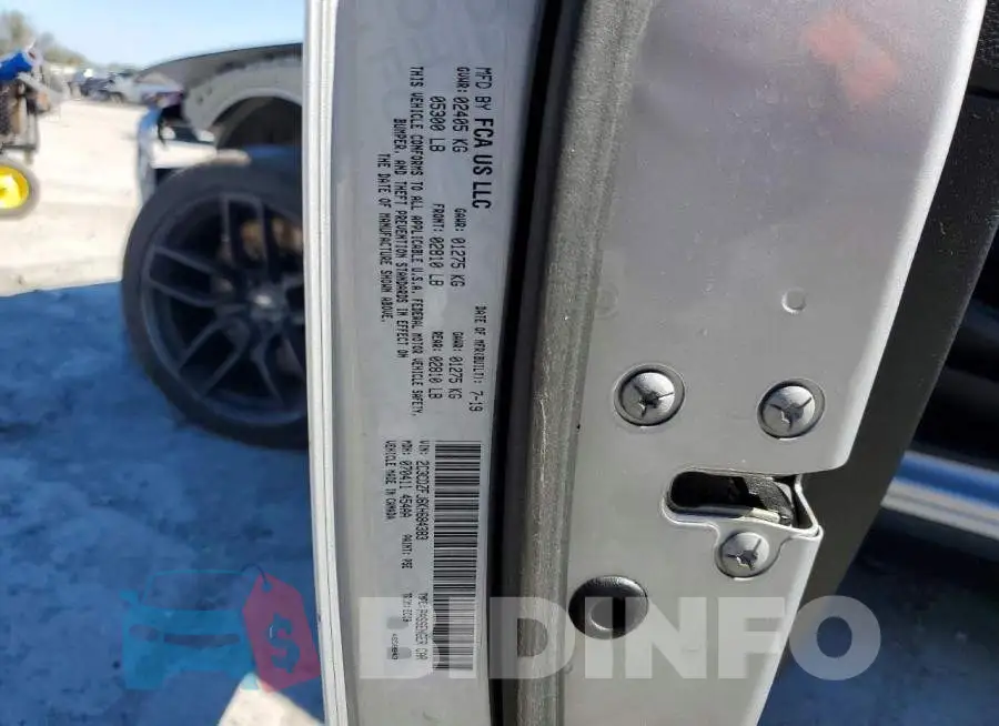 2C3CDZFJ6KH684383 Photo# 13