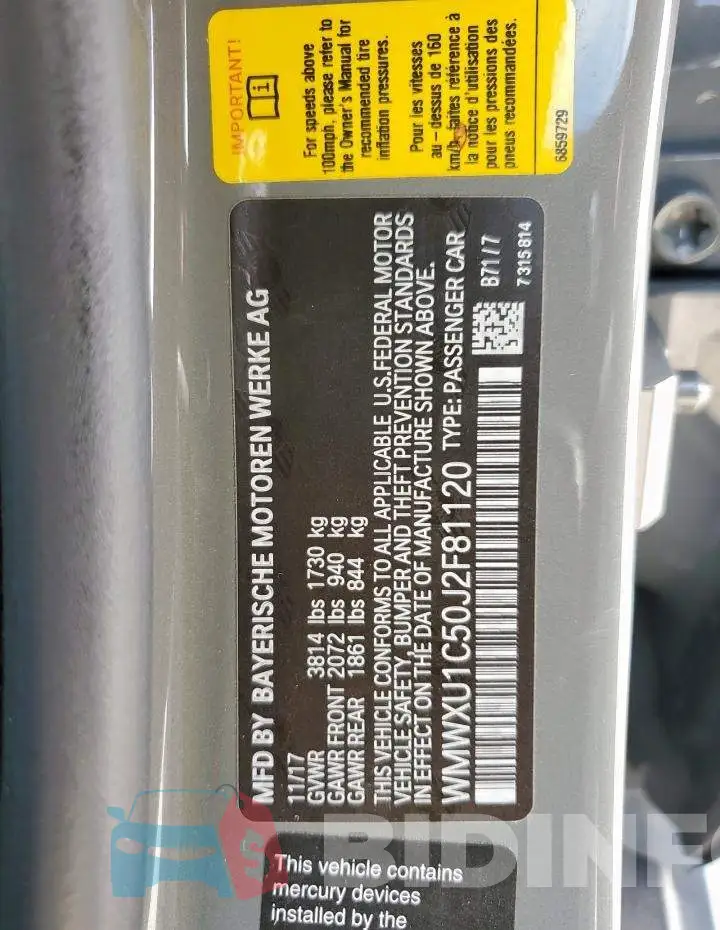 WMWXU1C50J2F81120 Photo# 13