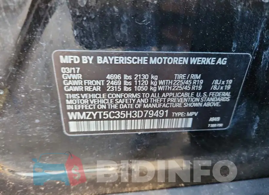 WMZYT5C35H3D79491 Photo# 12