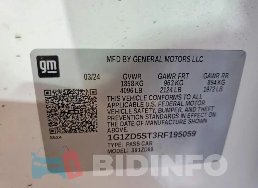 1G1ZD5ST3RF195059 Photo# 12