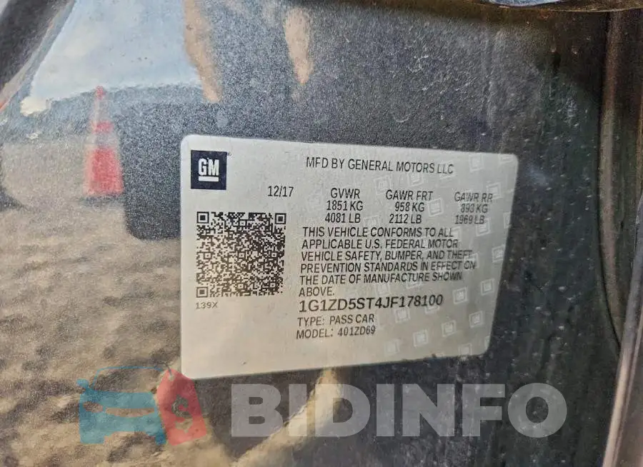 1G1ZD5ST4JF178100 Photo# 12