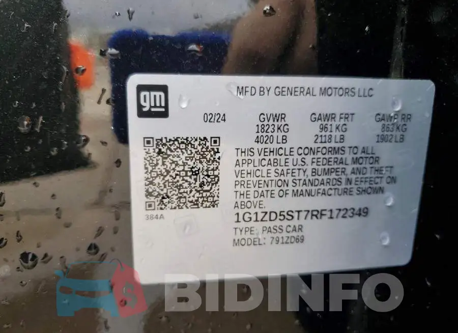 1G1ZD5ST7RF172349 Photo# 12