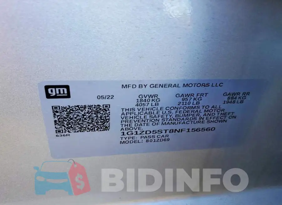 1G1ZD5ST8NF156560 Photo# 12