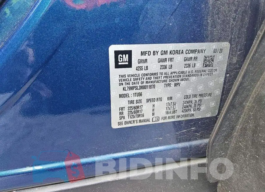 KL79MPSL3MB011870 Photo# 13