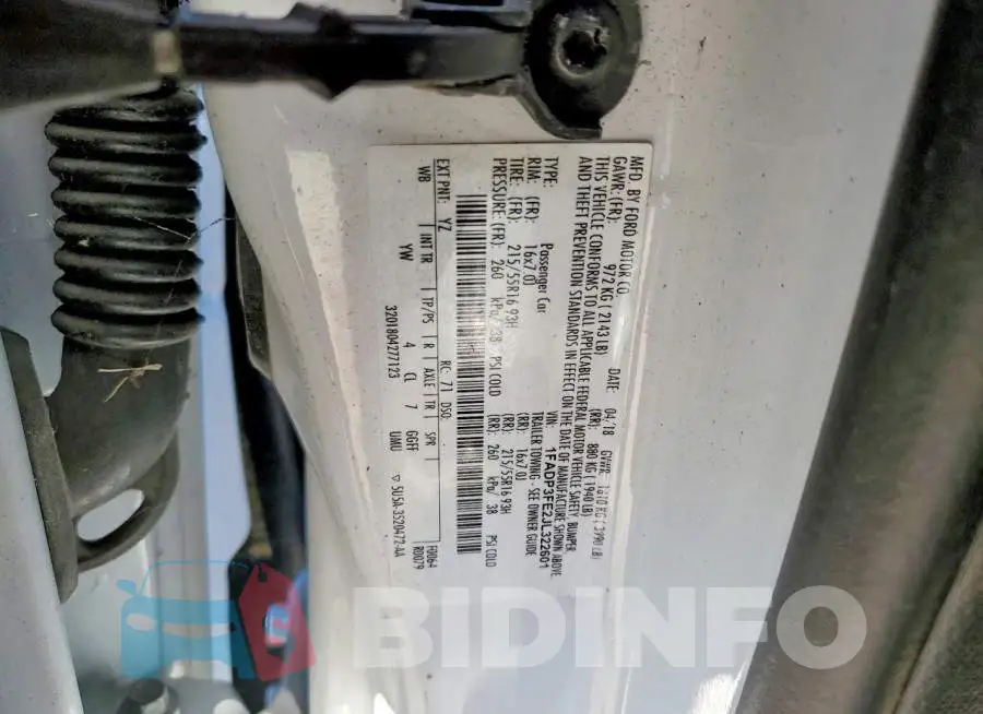 1FADP3FE2JL322601 Photo# 12