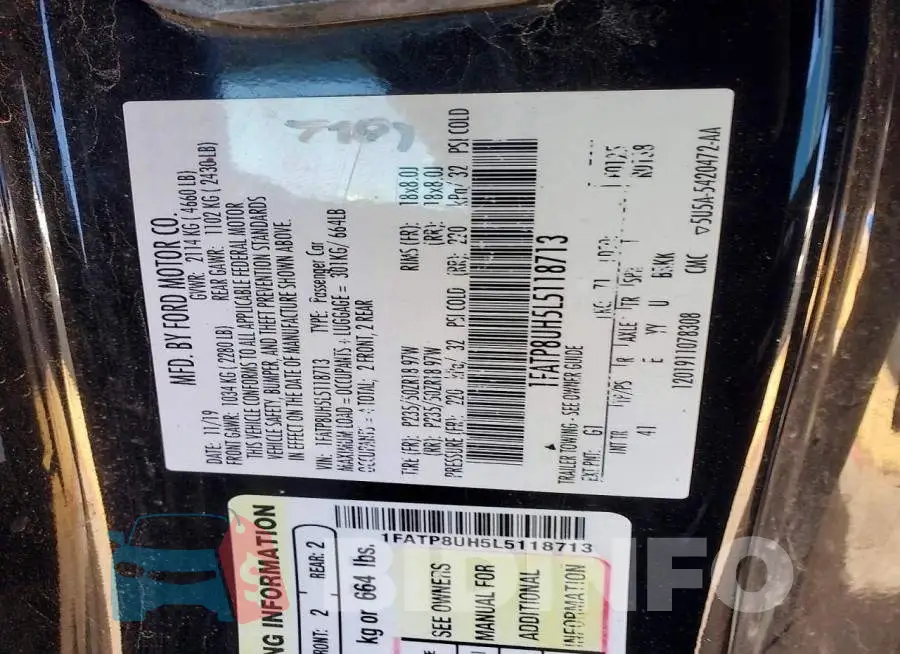 1FATP8UH5L5118713 Photo# 12