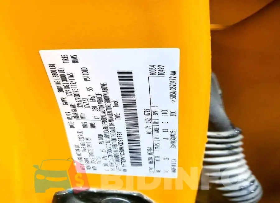 1FTEW1C50KKD91787 Photo# 12