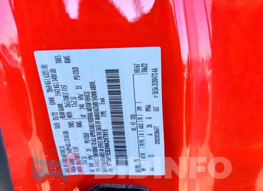 1FTMF1EB3NKD57815 Photo# 12