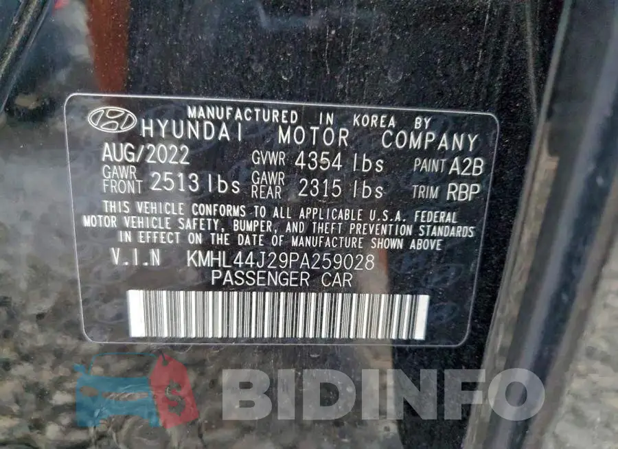KMHL44J29PA259028 Photo# 12