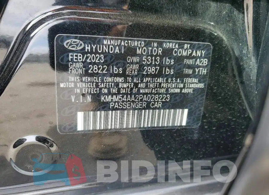 KMHM54AA2PA028223 Photo# 12