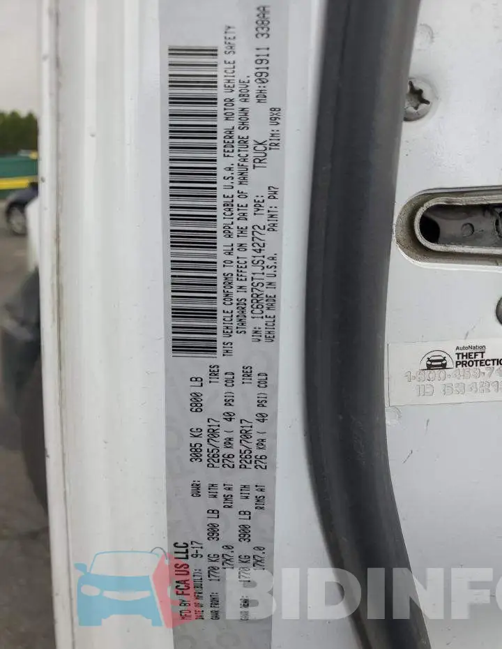 1C6RR7ST1JS142772 Photo# 12