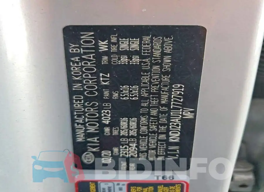 KNDJ23AU1L7727919 Photo# 12