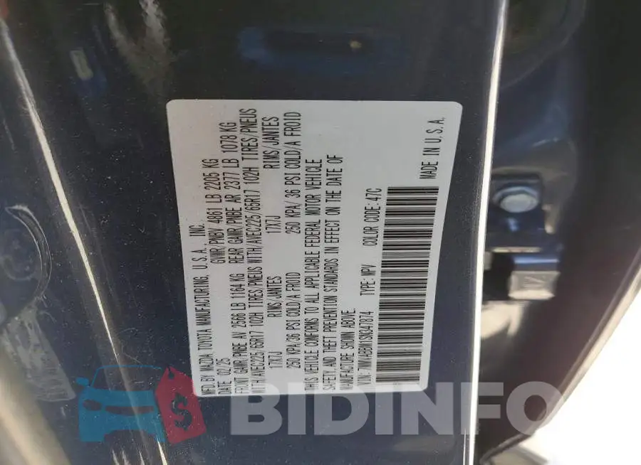 7MMVABBM1SN347874 Photo# 13
