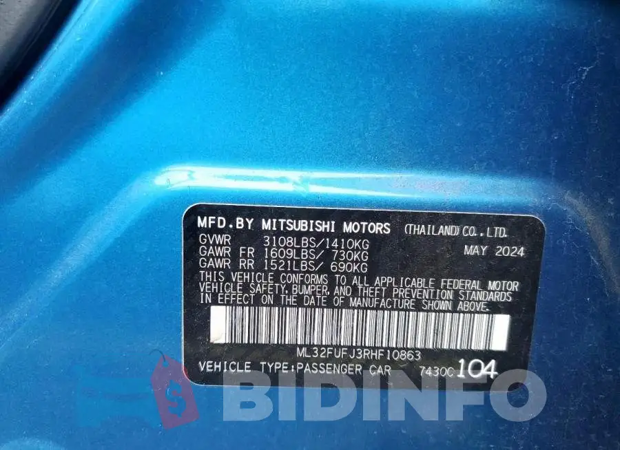 ML32FUFJ3RHF10863 Photo# 12