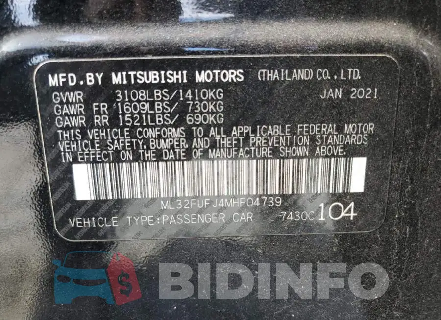 ML32FUFJ4MHF04739 Photo# 12