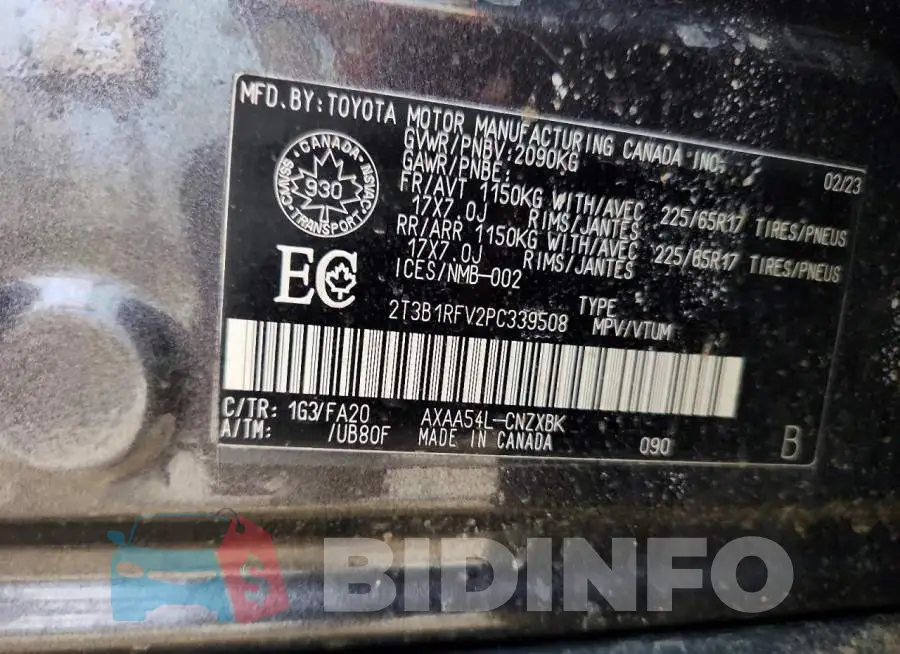 2T3B1RFV2PC339508 Photo# 14